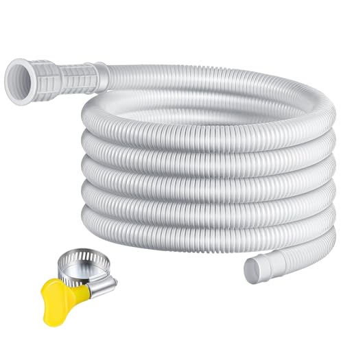 Luftentfeuchter-Ablaufschlauch – Luftentfeuchter-Ablaufschlauch 3,5 m mit Verbindungsklemme | 3,5 m flexibler Ablaufschlauch mit schneidbarem Gummi-Adapter | Gute Abdichtung Ablaufschlauch für Luftentfeuchter-Ablaufschlauch – Luftentfeuchter-Ablaufschlauch 3,5 m mit Verbindungsklemme | 3,5 m flexibler Ablaufschlauch mit schneidbarem Gummi-Adapter | Gute Abdichtung Ablaufschlauch für von COMFOLIVING