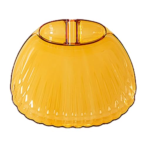 Servierplatte – Transparente Teigtaschenteller mit Dip-Untertasse | Muschelform Snackschale Serviertablett | Küche Servierteller | Tragbare Pommes Frites Teller | Unterteilte Snacktablett Platte für Servierplatte – Transparente Teigtaschenteller mit Dip-Untertasse | Muschelform Snackschale Serviertablett | Küche Servierteller | Tragbare Pommes Frites Teller | Unterteilte Snacktablett Platte für von COMFOLIVING