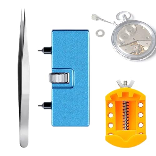 Waatch Kit Tools, Waatch Battery Replacement Kit, Strap Adjustment Waatch Back Removal Tool Portable Waatch Adjustment Kit Multipurpose Waatch Opening Tool Waatch Link Removal Tool For Watches Waatch Kit Tools, Waatch Battery Replacement Kit, Strap Adjustment Waatch Back Removal Tool Portable Waatch Adjustment Kit Multipurpose Waatch Opening Tool Waatch Link Removal Tool For Watches von COMFOLIVING