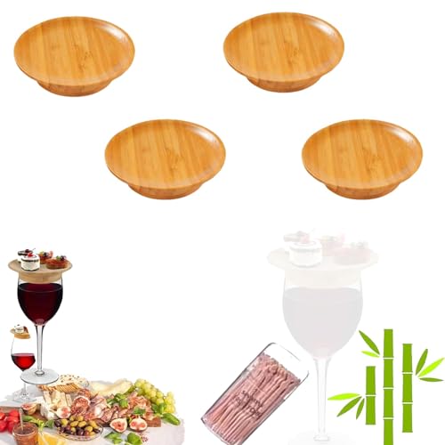Weinglas-Charcuterie-Topper – Weinglas-Untersetzer, Brettaufsatz, Weinglas-Topper, Weinglas-Topper, Untersetzer Weinglas-Charcuterie-Topper – Weinglas-Untersetzer, Brettaufsatz, Weinglas-Topper, Weinglas-Topper, Untersetzer von COMFOLIVING
