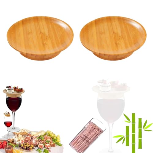Weinglas-Charcuterie-Topper – Weinglas-Untersetzer, Brettaufsatz, Weinglas-Topper, Weinglas-Topper, Untersetzer Weinglas-Charcuterie-Topper – Weinglas-Untersetzer, Brettaufsatz, Weinglas-Topper, Weinglas-Topper, Untersetzer von COMFOLIVING