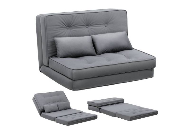 COMHOMA Kindersofa Schlafsofa Bodensofa Klappbar Bodensessel mit Schlaffunktion bettsofa von COMHOMA