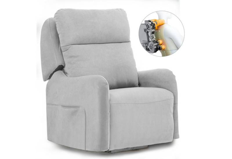COMHOMA Massagesessel Elektrischer Relaxsessel mit Power Lift, SL-Massagefunktion von COMHOMA