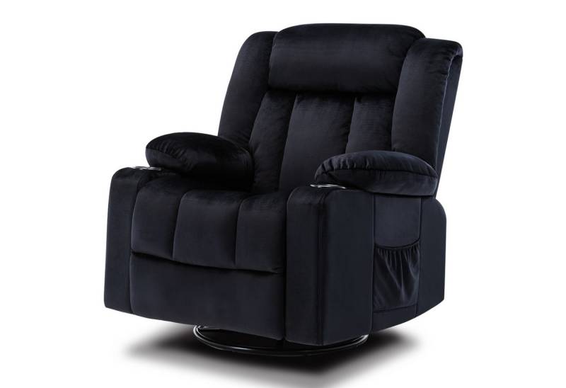 COMHOMA Relaxsessel TV-Sessel Fernsehsessel Ruhesessel mit Wippfunktion, 360° drehbar von COMHOMA