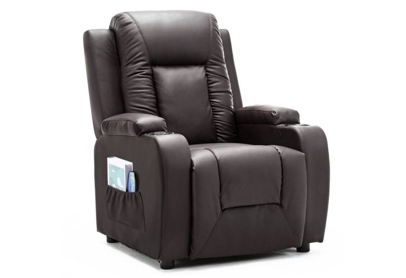 COMHOMA Relaxsessel TV-Sessel Liegesessel Fernsehsessel mit Liegefunktion, mit Wippfunktion und Relaxfunktion von COMHOMA