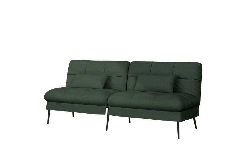 COMHOMA Schlafsofa Bettsofa mit Schlaffunktion, Klappsofa, Couch Gästebett mit verstellbare Rückenlehne aus Stoff von COMHOMA