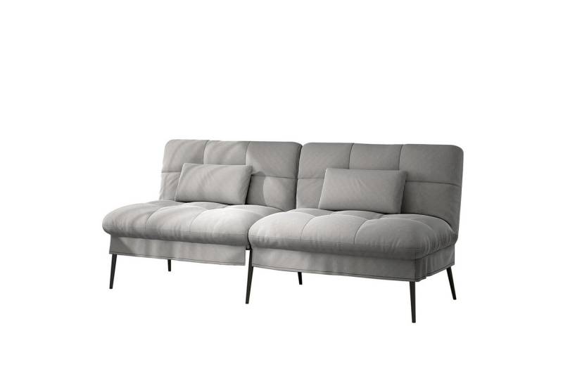 COMHOMA Schlafsofa Bettsofa mit Schlaffunktion, Klappsofa, Couch Gästebett mit verstellbare Rückenlehne aus Stoff von COMHOMA