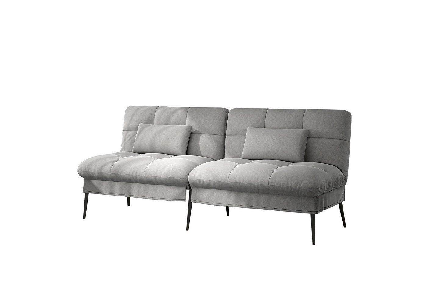 COMHOMA Schlafsofa Sofa Bettsofa mit Schlaffunktion, Klappsofa Bettcouch ecksofa, Couch Gästebett mit verstellbare Rückenlehne aus Stoff COMHOMA Schlafsofa Sofa Bettsofa mit Schlaffunktion, Klappsofa Bettcouch ecksofa, Couch Gästebett mit verstellbare Rückenlehne aus Stoff von COMHOMA