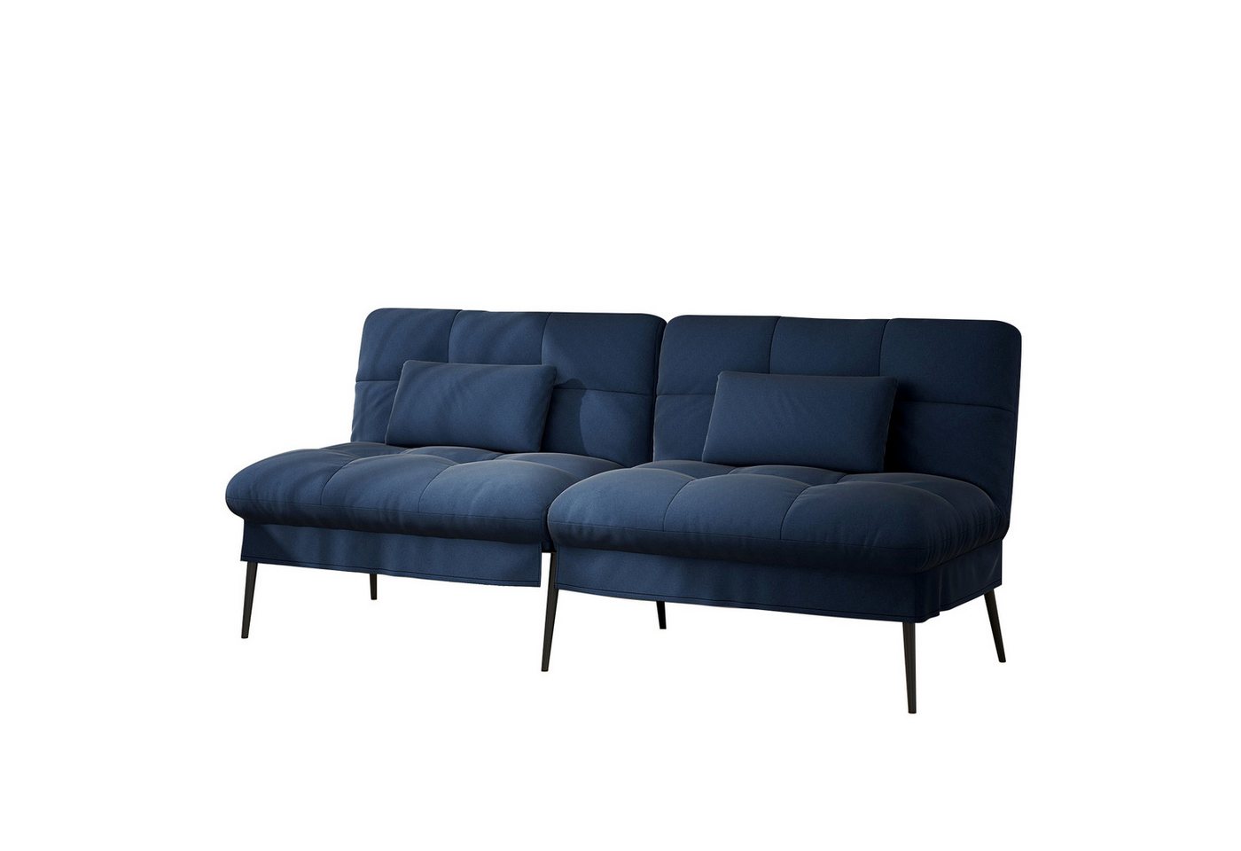 COMHOMA Schlafsofa Sofa Bettsofa mit Schlaffunktion, Klappsofa Bettcouch ecksofa, Couch Gästebett mit verstellbare Rückenlehne aus Stoff COMHOMA Schlafsofa Sofa Bettsofa mit Schlaffunktion, Klappsofa Bettcouch ecksofa, Couch Gästebett mit verstellbare Rückenlehne aus Stoff von COMHOMA