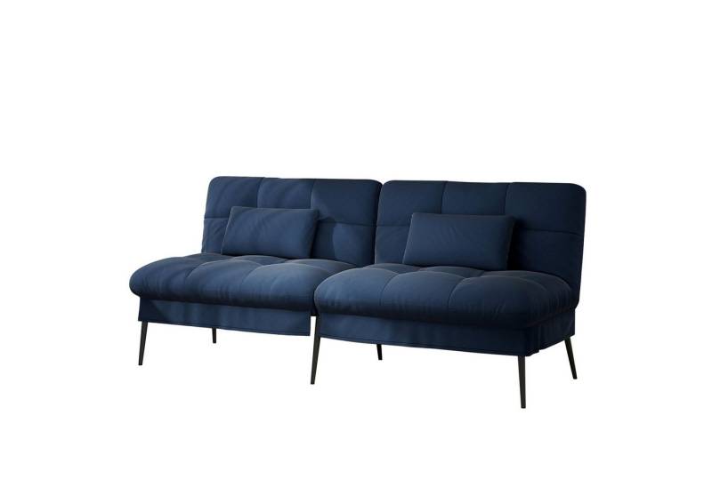 COMHOMA Schlafsofa Sofa Bettsofa mit Schlaffunktion, Klappsofa Bettcouch ecksofa, Couch Gästebett mit verstellbare Rückenlehne aus Stoff von COMHOMA