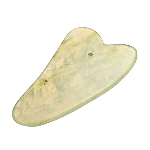 COMIOR Gua Sha Massage Tools, Natürliches Gesichts Gua Sha Stein Jade Stein Gesichtsmassager Jade Gesichtsstein Guasha Scraping Board für SPA von COMIOR