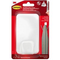 Command - Blisterpackung 1 extra großer Kleiderbügel 3 Streifen 6,8 kg 17011 Befehl 3 m von COMMAND