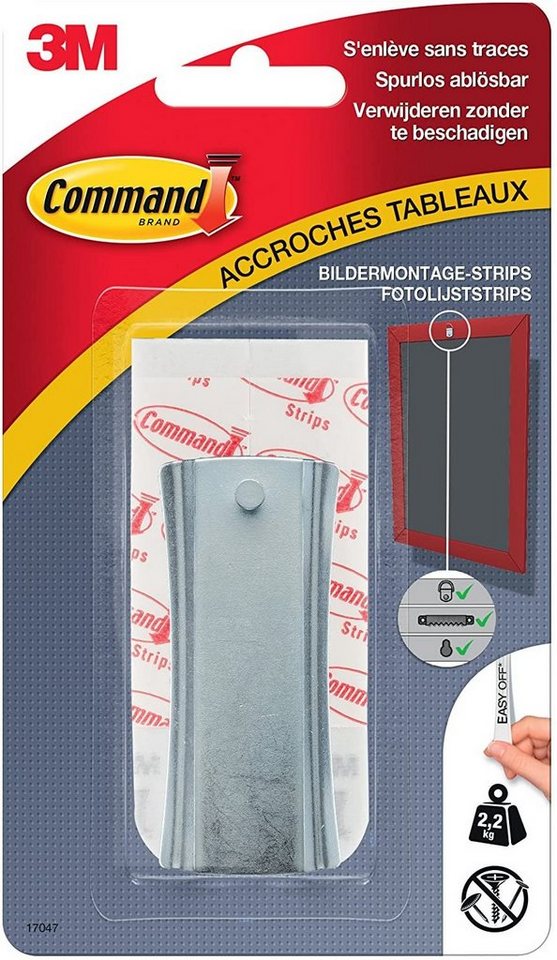 COMMAND Nagel Command 17047FGN 3M Universal Bildernagel Größe: L silber COMMAND Nagel Command 17047FGN 3M Universal Bildernagel Größe: L silber von COMMAND