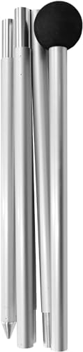 COMMOUDS 210x210cm Sonnenschirmstangen, One Pack Faltbare Pole für Strand Schirm Schatten Zelt, 178cm von COMMOUDS
