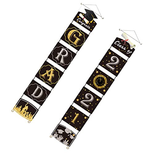COMNESTBI 1paar Abschlussfeier Türbanner Und Vorhang Dekoration Für Graduierungsfeiern Fotohintergrund Klare Druckmuster Für Feiern COMNESTBI 1paar Abschlussfeier Türbanner Und Vorhang Dekoration Für Graduierungsfeiern Fotohintergrund Klare Druckmuster Für Feiern von COMNESTBI