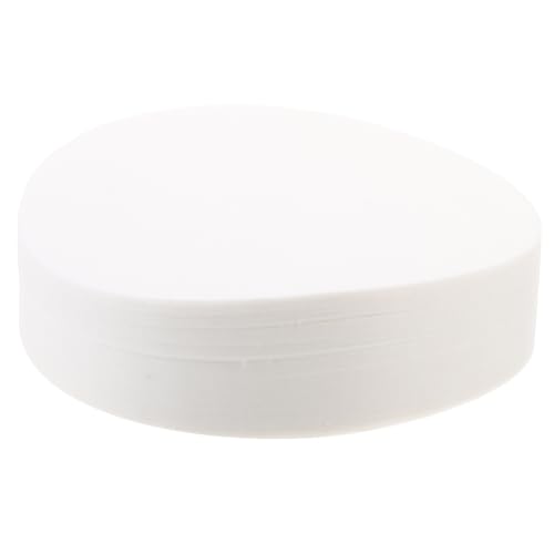 COMNESTBI 100Stücke Qualitatives Filterpapier mit Mittlerer Durchflussrate für Chemische Anwendungen Experimente Weiß Einwegfilter Packung mit Discs von COMNESTBI