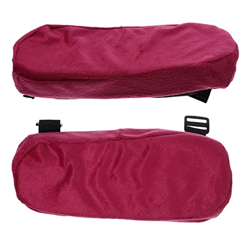 COMNESTBI 1Paar Ergonomische Armlehnenkissen aus Memory Teiliges Abnehmbar rutschfest für Büro und Gaming Stühle Lindert Arm und Ellbogenschmerzen von COMNESTBI