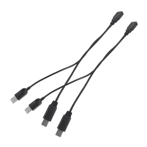 COMNESTBI 2 Stück USB Verlängerungskabel Adapter mit Dual Male für Schnelle Datenübertragung Stabile Stromversorgung Kompatibel mit Externen Pc Schwarz COMNESTBI 2 Stück USB Verlängerungskabel Adapter mit Dual Male für Schnelle Datenübertragung Stabile Stromversorgung Kompatibel mit Externen Pc Schwarz von COMNESTBI