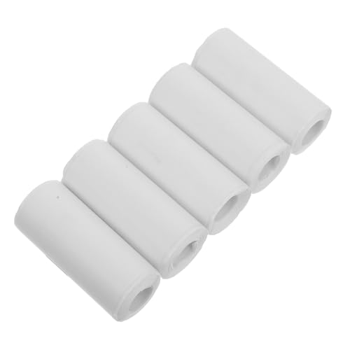 COMNESTBI 5 Rollen Mini Handdrucker Aufkleber Druckeretiketten Für Thermodrucker Aufkleber Für Taschendrucker Thermoaufkleber Selbstklebende Druckeraufkleber Klebeetiketten Weißes von COMNESTBI
