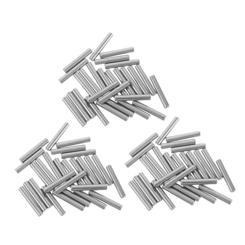 COMNESTBI 50 Stück Massiver Zylindrischer Stift: Metalldübelstifte Aus Edelstahl Für Verbesserte Strukturelle Stabilität – Genaue Positionierung Für Präzisionsinstrumente von COMNESTBI