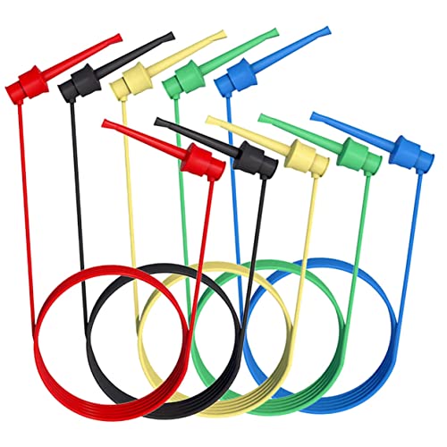 COMNESTBI 5Stücke Ic Testclip Bunte Testdrähte mit Dual Ic Haken für Multimeter für Elektrische Prüfungen DIY Projekte Elektronik Anwendungen COMNESTBI 5Stücke Ic Testclip Bunte Testdrähte mit Dual Ic Haken für Multimeter für Elektrische Prüfungen DIY Projekte Elektronik Anwendungen von COMNESTBI