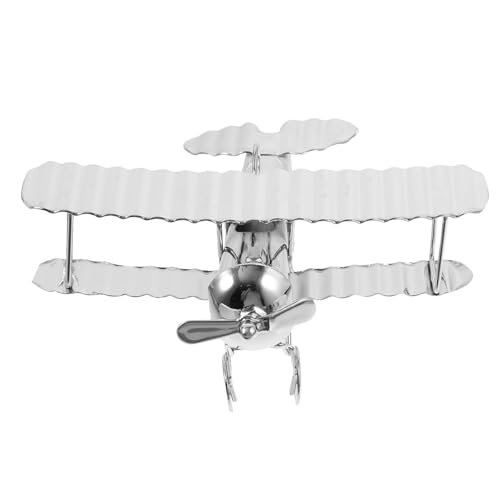 COMNESTBI Flugzeugmodell Vintage Dekoration Rustikales Desktop Ornament für Sammler und Leicht und Tragbar Perfektes Flugzeugdekor für Zuhause und Büro von COMNESTBI