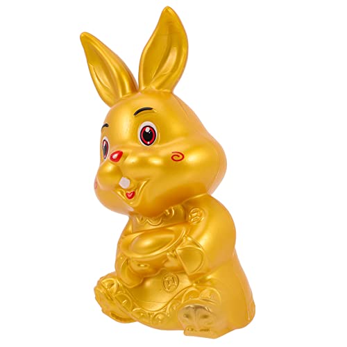 COMNESTBI Rabbit Coin Bank Niedliche Spardose für Kreatives zur Neujahrsfeier im des Hasen Motiviert zum Sparen für Zuhause oder Büro Dekoration von COMNESTBI