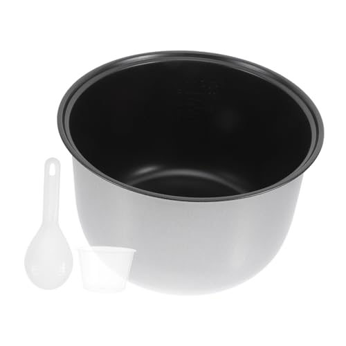 COMNESTBI Ersatz Innentopf Für Reiskocher Aluminiumlegierung Antihaftbeschichtet Vielseitig Für Reis Brei Und Dampfgarer Schnelles Austauschen Gleichmäßige Wärmeverteilung von COMNESTBI