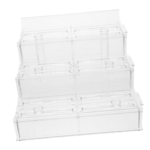 COMNESTBI Supermarkt Kühlregal für Gemüse Transparenter Mehrschicht Design Platzsparend Effizient für Ansprechende Produktpräsentation von COMNESTBI