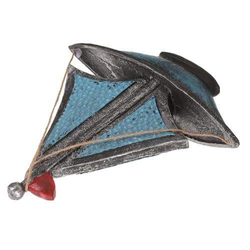 COMNESTBI Vintage Segelboot Aus Harz Mediterranes Ornament Für Wohnzimmer Exquisites Nautisches Schiff Modell Tischdeko Im Europäischen Langlebiges Segelboot von COMNESTBI