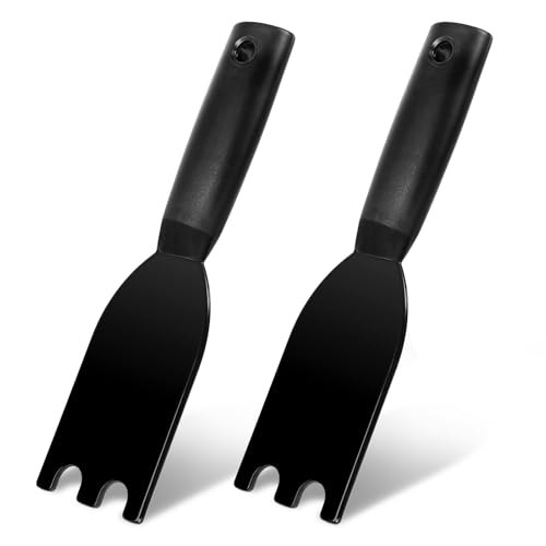 COMNICO 2 Stück Grillschaber hitzebeständiger Nylonspatel Grillspatel hitzebeständiges Reinigungswerkzeug für George Foreman Indoor Grills von COMNICO