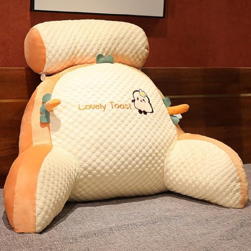 COMOCE Rückenkissen,Wandkissen,Kissen, Lesekissen Bettauflage Kissen mit Abnehmbarer Nackenrolle & höherem Stützarm, Rückenkissen mit Armlehnen,Orange-70×50×25 cm COMOCE Rückenkissen,Wandkissen,Kissen, Lesekissen Bettauflage Kissen mit Abnehmbarer Nackenrolle & höherem Stützarm, Rückenkissen mit Armlehnen,Orange-70×50×25 cm von COMOCE