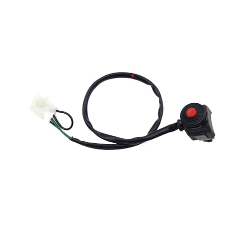2022 Motorcycle Engine Starter Kill Switch Start Flameout Zündknopf kompatibel mit Exc SXF XCF FC Fe TC TE 250 450 Universal Fit Aftermarket Ersatz(Starter (XCF 07-22)) von COMODO