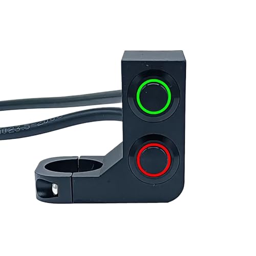 22 mm Motorrad -LED -Scheinwerfer -Schaltschalter -Schaltungs -Lenbarmontage Einschalten wasserdicht mit den meisten Fahrrädern aus dem(8) von COMODO
