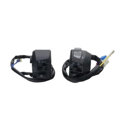 22 mm Motorrad -Lenkerregelschalter Drehen Sie Lampenhorn -Taste Leuchtschalter kompatibel mit 125 YBR125 22 mm Motorrad -Lenkerregelschalter Drehen Sie Lampenhorn -Taste Leuchtschalter kompatibel mit 125 YBR125 von COMODO