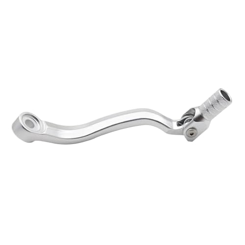 CNC Forged Gear Shift Hebel kompatibel mit EXC 450 EXC 500 SXF XCF SX EXCF XCF W 250 350 450 500 2003-2019 Modelle einschließlich 250SXF-Motorrädern(Silber) von COMODO