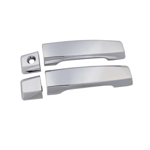 Chrom Außen -Türgriff Set 1 2 oder 4 Stcs vorne hinten links rechts kompatibel mit 5.0L 5.6L -Modellen Passend 80647ZC00A Ersatzteil(Frontpaar 2PCs) von COMODO
