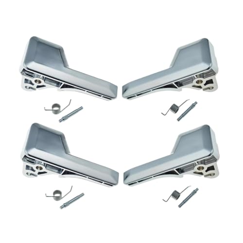 Chrome Innen-Türgriff vorne nach hinten links rechts kompatibel mit 2007-2011 MKX 7T4Z7822600BA 7T4Z7822600BA Ersatzteil(4PCS Ein Kit) von COMODO