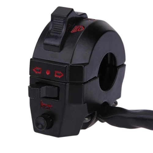 Motorrad -ATV -Lenker linker Seiterseitungsschalter Universal Fit kompatibel mit Leichtbalken -Schalter mit schwachem Strahl. Motorrad -ATV -Lenker linker Seiterseitungsschalter Universal Fit kompatibel mit Leichtbalken -Schalter mit schwachem Strahl. von COMODO