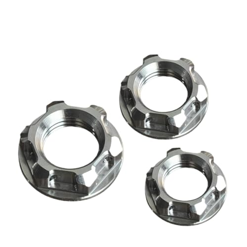 Titan Hinterachsmutter M18 M20 M22 M24 Ersatzteil universeller Anpassung für verschiedene Motorradmodelle von COMODO