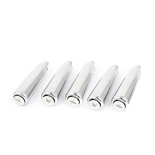 COMOK 5 Stück M8 x 15 mm Außengewinde verchromtes Metall Drehgriff Handgriff für Drehmaschine Fräsmaschine, Silberton COMOK 5 Stück M8 x 15 mm Außengewinde verchromtes Metall Drehgriff Handgriff für Drehmaschine Fräsmaschine, Silberton von COMOK