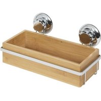Compactor - Bestlock - Ablage 28x15x13 cm, Bambus/Chrom RAN5807 von COMPACTOR