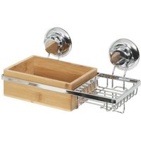 Bestlock - Seifenablage 27x15x14 cm, Bambus/Chrom RAN5808 - Compactor Bestlock - Seifenablage 27x15x14 cm, Bambus/Chrom RAN5808 - Compactor von COMPACTOR