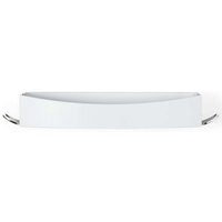 Compactor - Clever Flip - Ablage mit Haken 44x11x7 cm, Kunststoff weiß/chrom RAN9651 von COMPACTOR