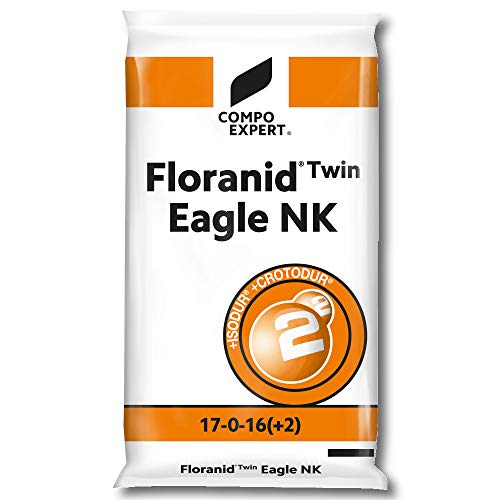 COMPO EXPERT Rasendünger Floranid Twin Eagle NK 25 kg Langzeitdünger von COMPO EXPERT