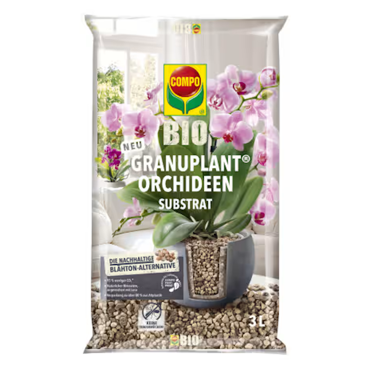 COMPO BIO GRANUPLANT® Orchideen-Substrat 3l von COMPO