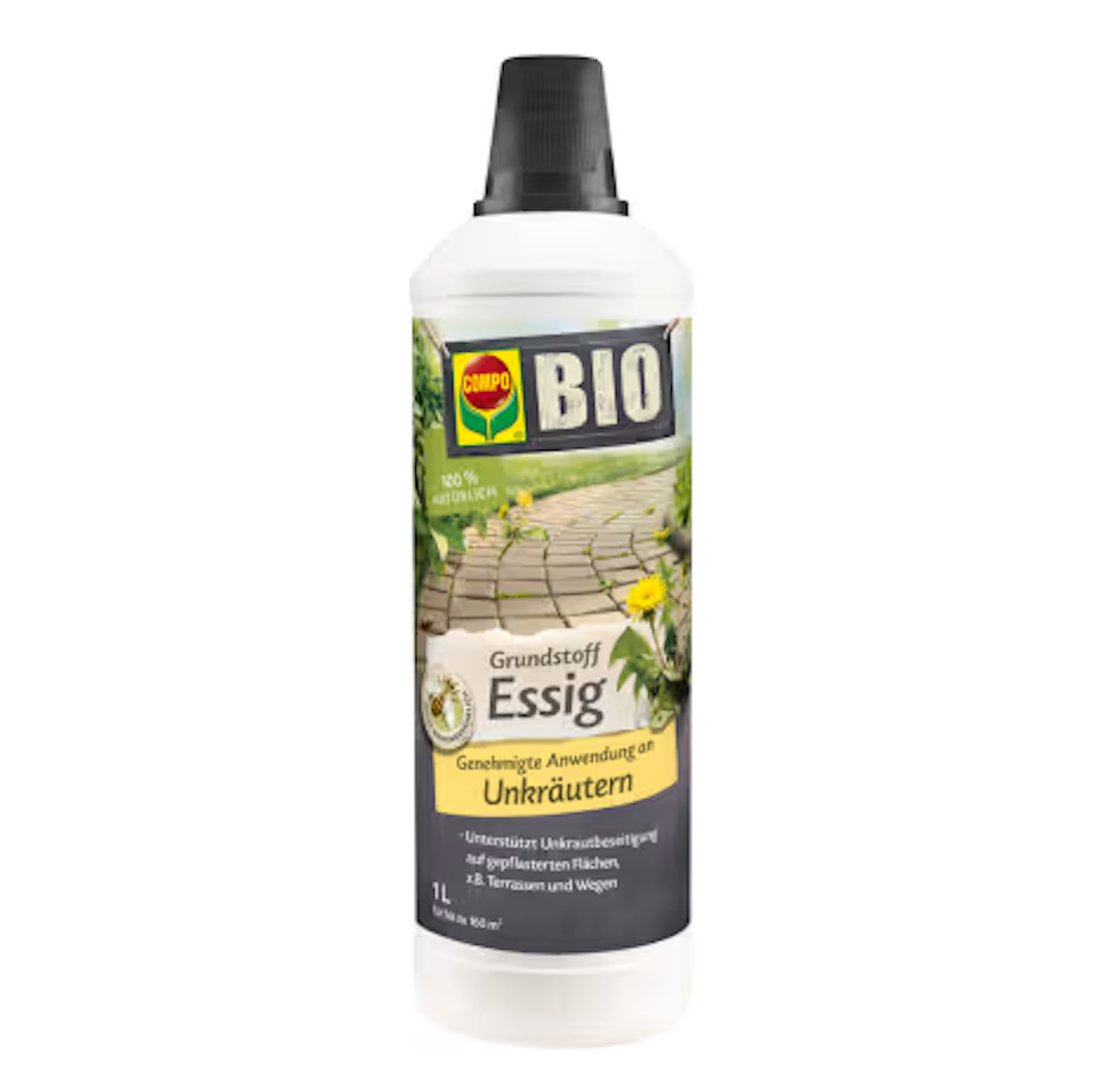 COMPO BIO Grundstoff Essig Unkrautbeseitigung 1 L von COMPO