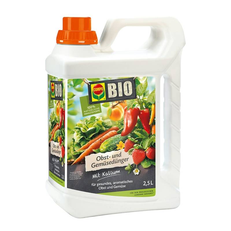 COMPO BIO Obst- und Gemüsedünger 2,5 l von COMPO