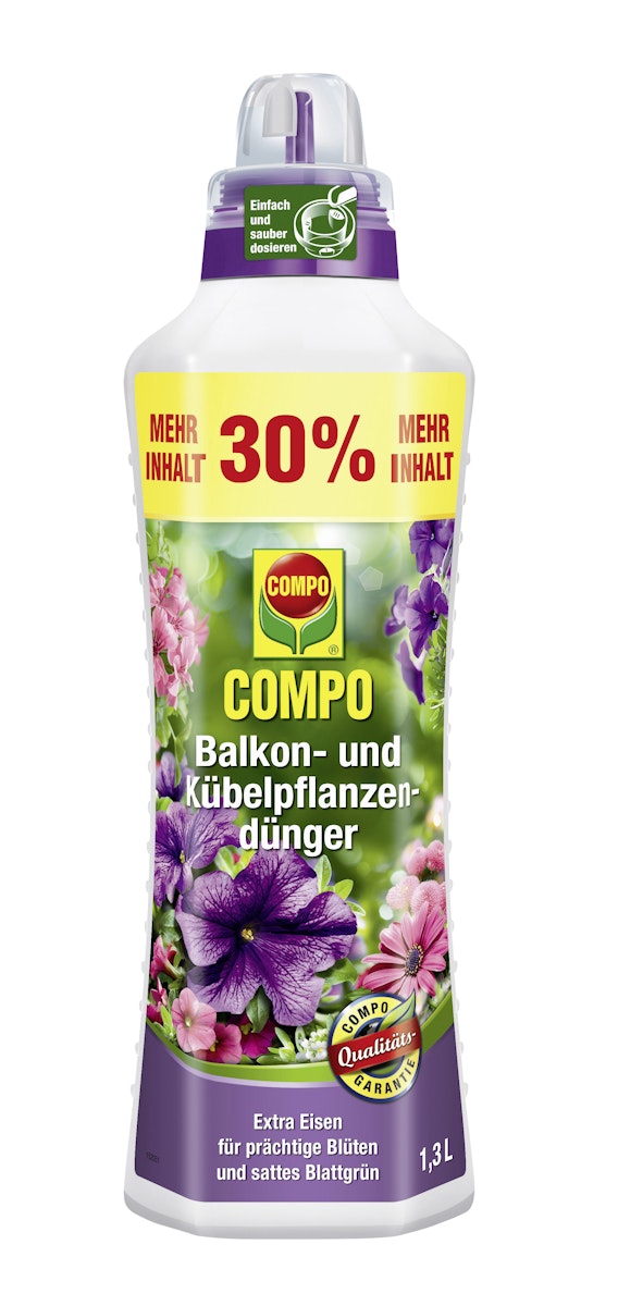 COMPO Balkon- und Kübelpflanzendünger  1,3 l von COMPO