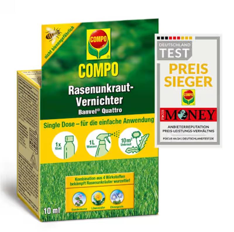 COMPO Rasenunkraut-Vernichter Banvel® Quattro 10 ml von COMPO